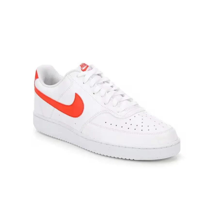 Nike shoes - Nike Court Vision LO NN - DH2987-108 - White/Picante Red 0