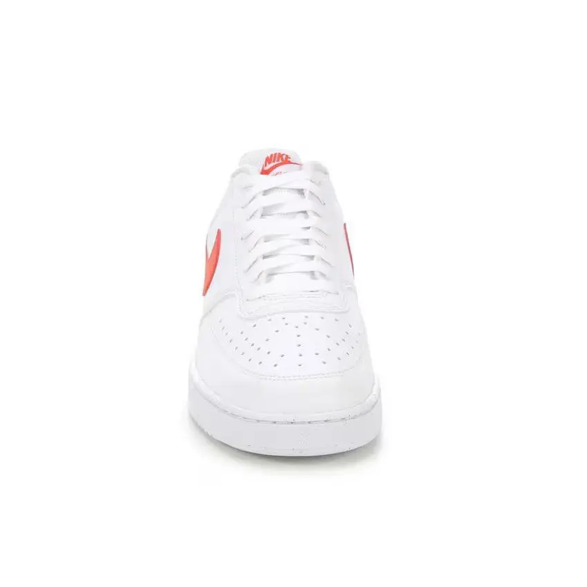Nike shoes - Nike Court Vision LO NN - DH2987-108 - White/Picante Red 2