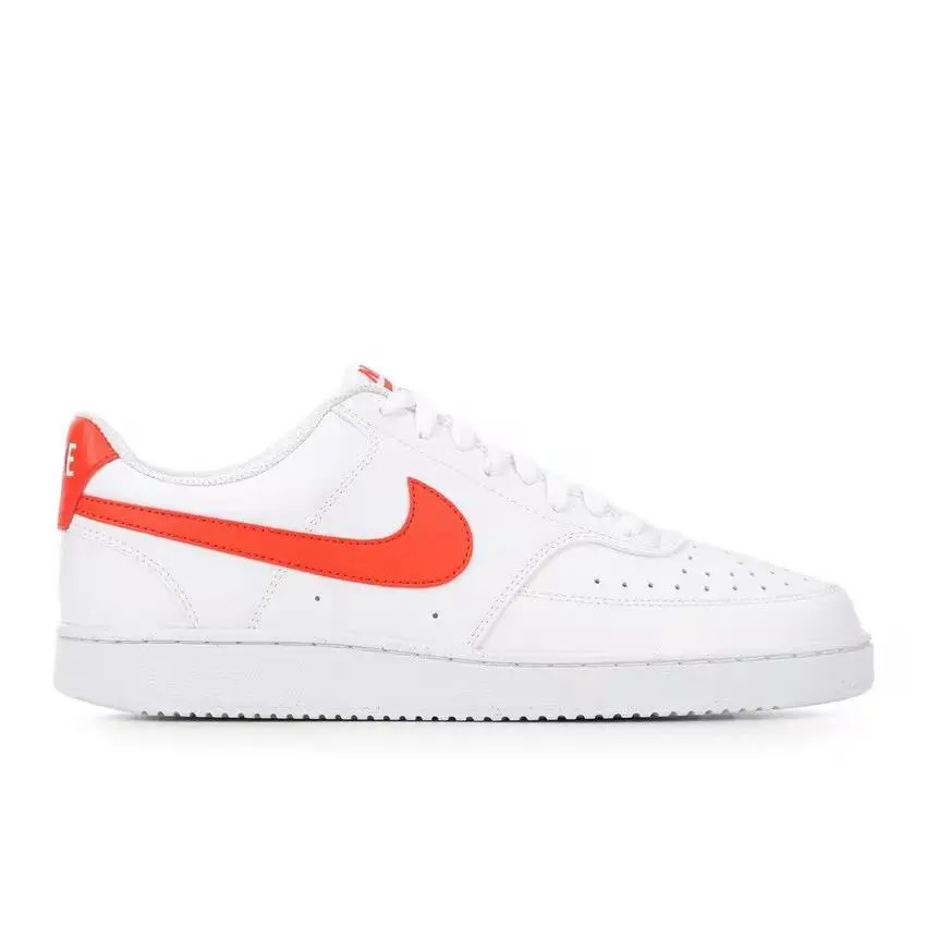 Nike shoes - Nike Court Vision LO NN - DH2987-108 - White/Picante Red 5