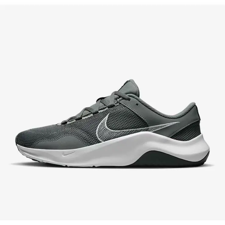 Nike shoes - Nike Legend Essential 3 - Legend Essential - DM1120-002 - Smoke Grey/White 0