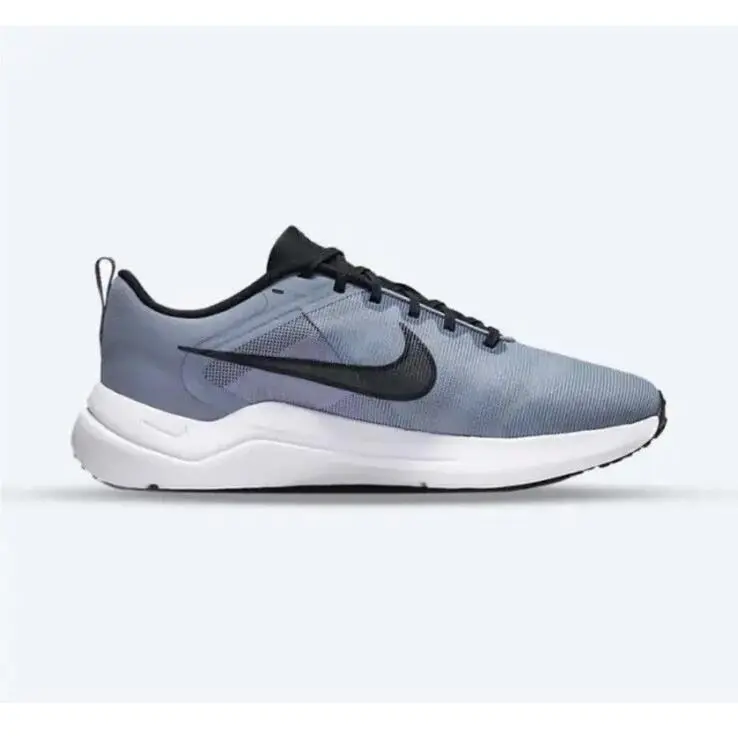 Nike shoes - Nike Downshifter 12 - Downshifter - DM0919-401 - Ashen Slate/Black Cobalt/ Bliss White 8