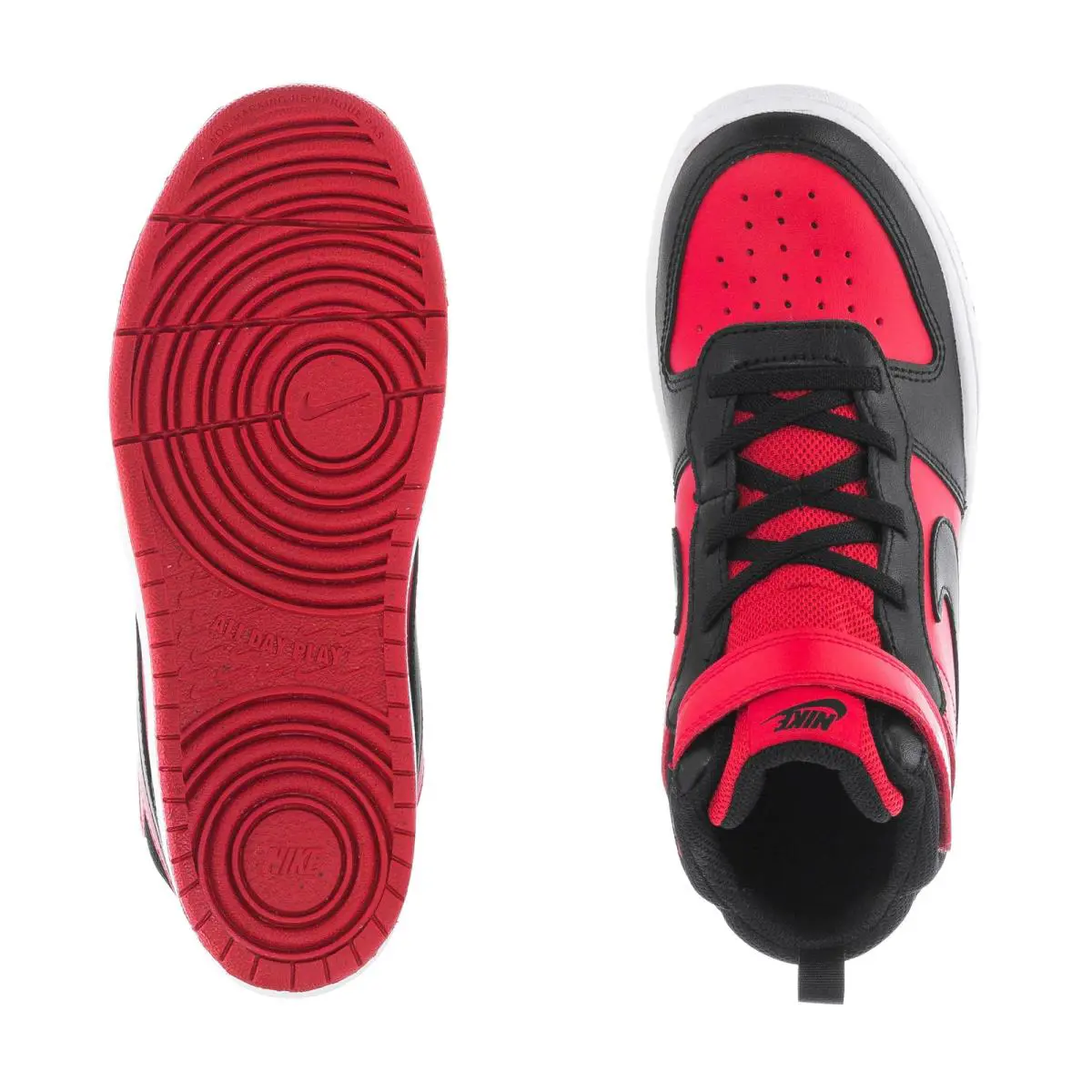 Nike shoes - Nike Court Borough - Court Borough - University Red Black White 3