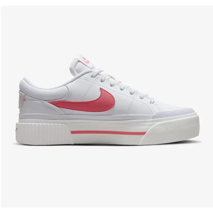 Nike shoes - Nike Court Legacy Lift - Court Legacy Lift - DM7590-102 - White/Summit White/Coral Chalk/Sea Coral 0