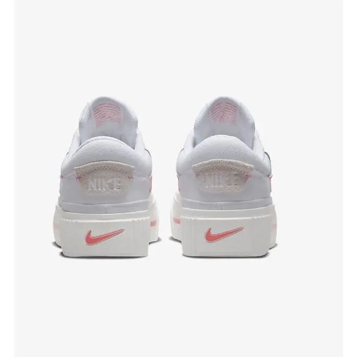 Nike shoes - Nike Court Legacy Lift - Court Legacy Lift - DM7590-102 - White/Summit White/Coral Chalk/Sea Coral 3