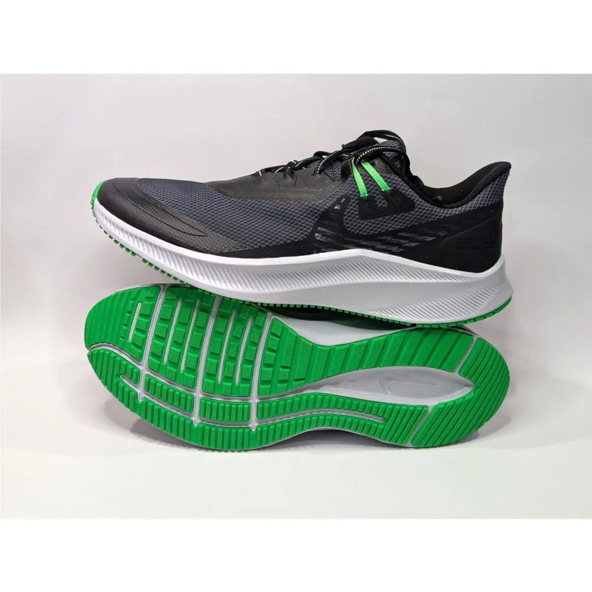 Nike shoes - Nike Quest 3 Shield - Quest Shield - CQ8894-010 - Black/Obsidian 2