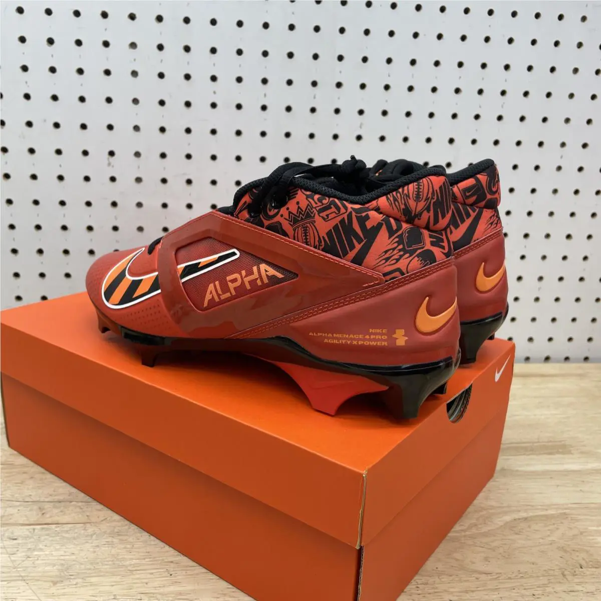Nike shoes - Nike Alpha Menace - Alpha Menace - FQ3984-600 - Red 9