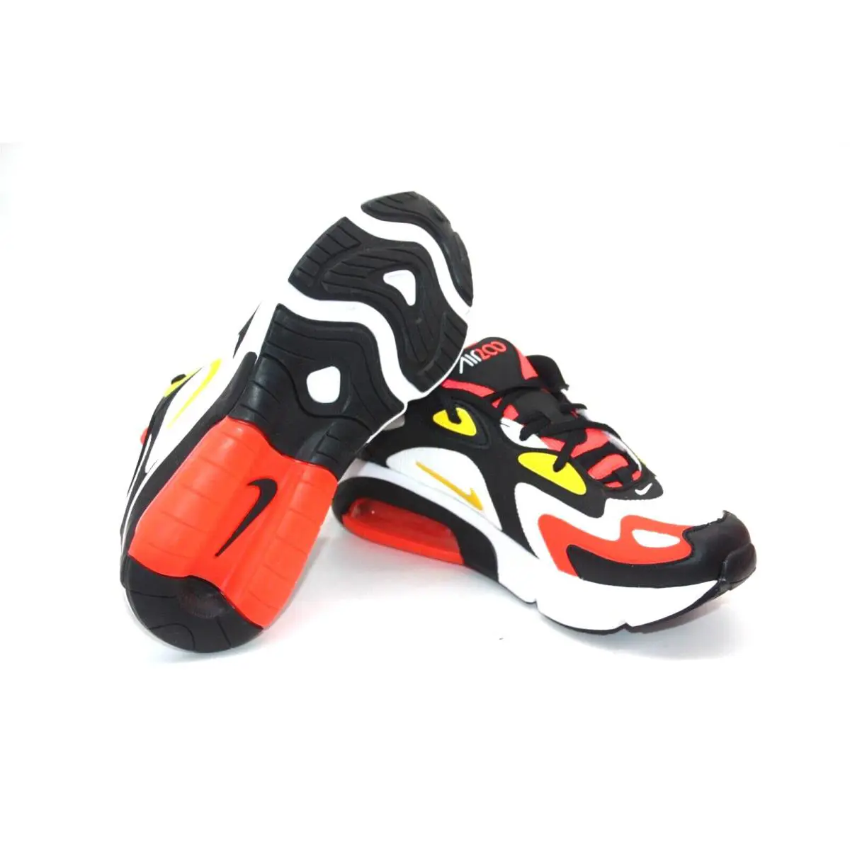 Nike shoes - Nike Air Max 200 - Air Max - BLACK/CHROME YELLOW-WHITE 7