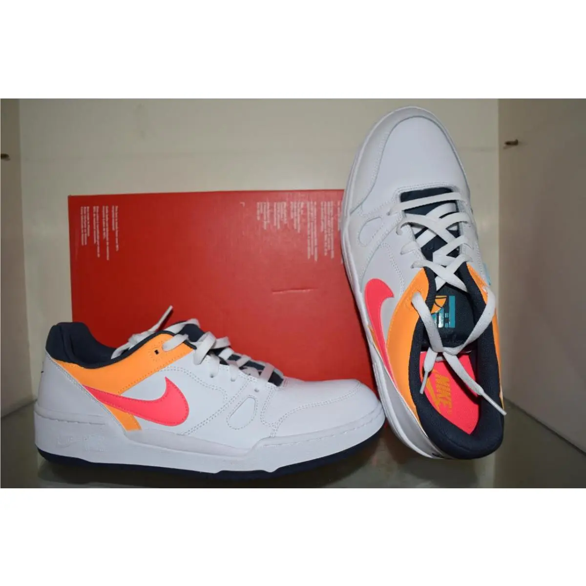 Nike shoes - Nike Full Force Low - Full Force Low - HF4846 100 - White 0