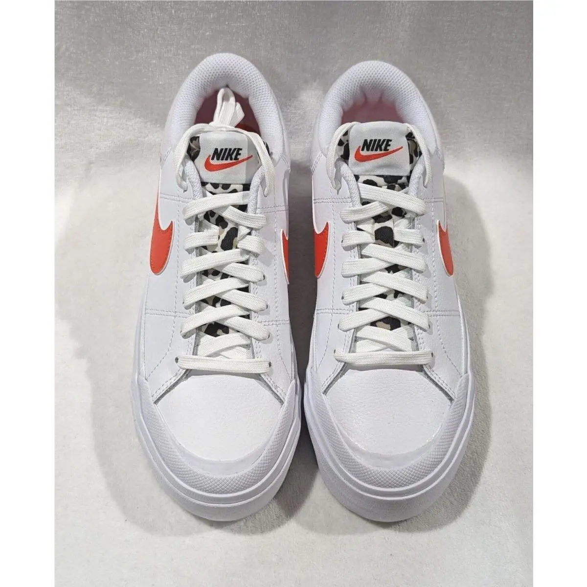 Nike shoes - Nike Court Legacy Lift - Court Legacy Lift - DZ5203-100 - White/Orange 1
