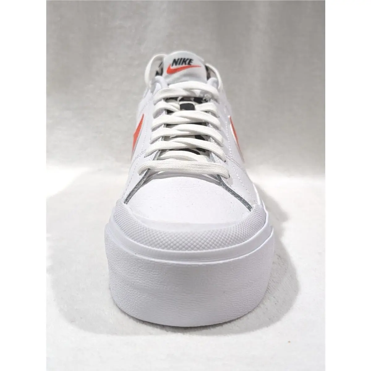 Nike shoes - Nike Court Legacy Lift - Court Legacy Lift - DZ5203-100 - White/Orange 3