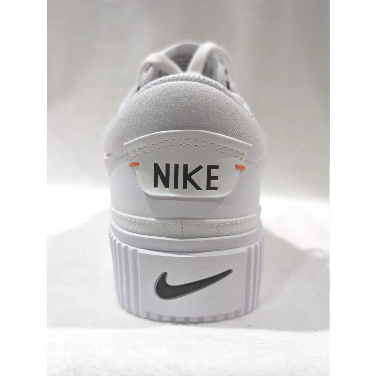 Nike shoes - Nike Court Legacy Lift - Court Legacy Lift - DZ5203-100 - White/Orange 4
