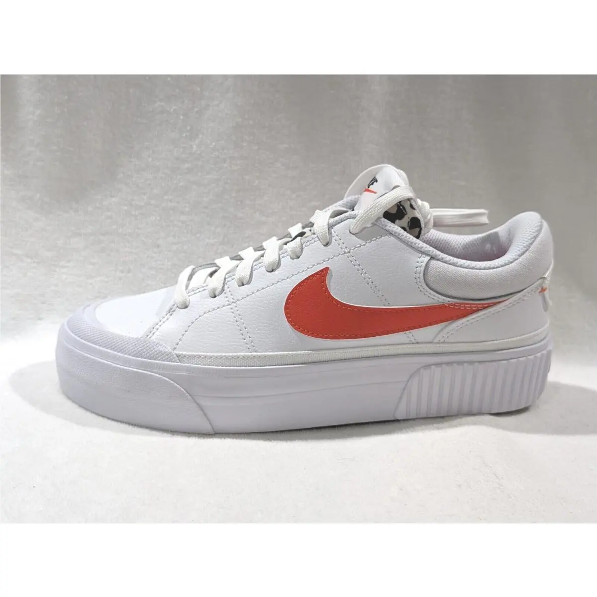 Nike shoes - Nike Court Legacy Lift - Court Legacy Lift - DZ5203-100 - White/Orange 5
