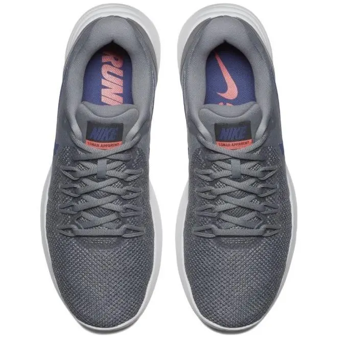 Nike shoes - Nike Lunar Apparent - Lunar Apparent - 908987-005 - Cool Gray / Dark Grey 8