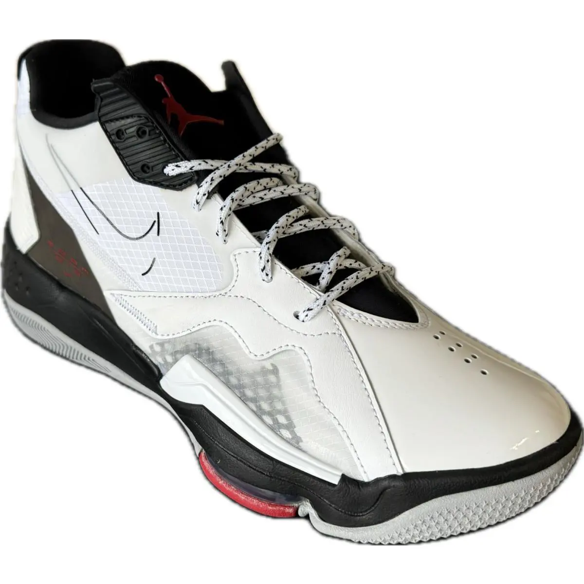 Nike shoes - Air Jordan Zoom `92 - Air Zoom - CK9183 - White/Black-Gym Red-Wolf grey (UPC: 194498130155) 4