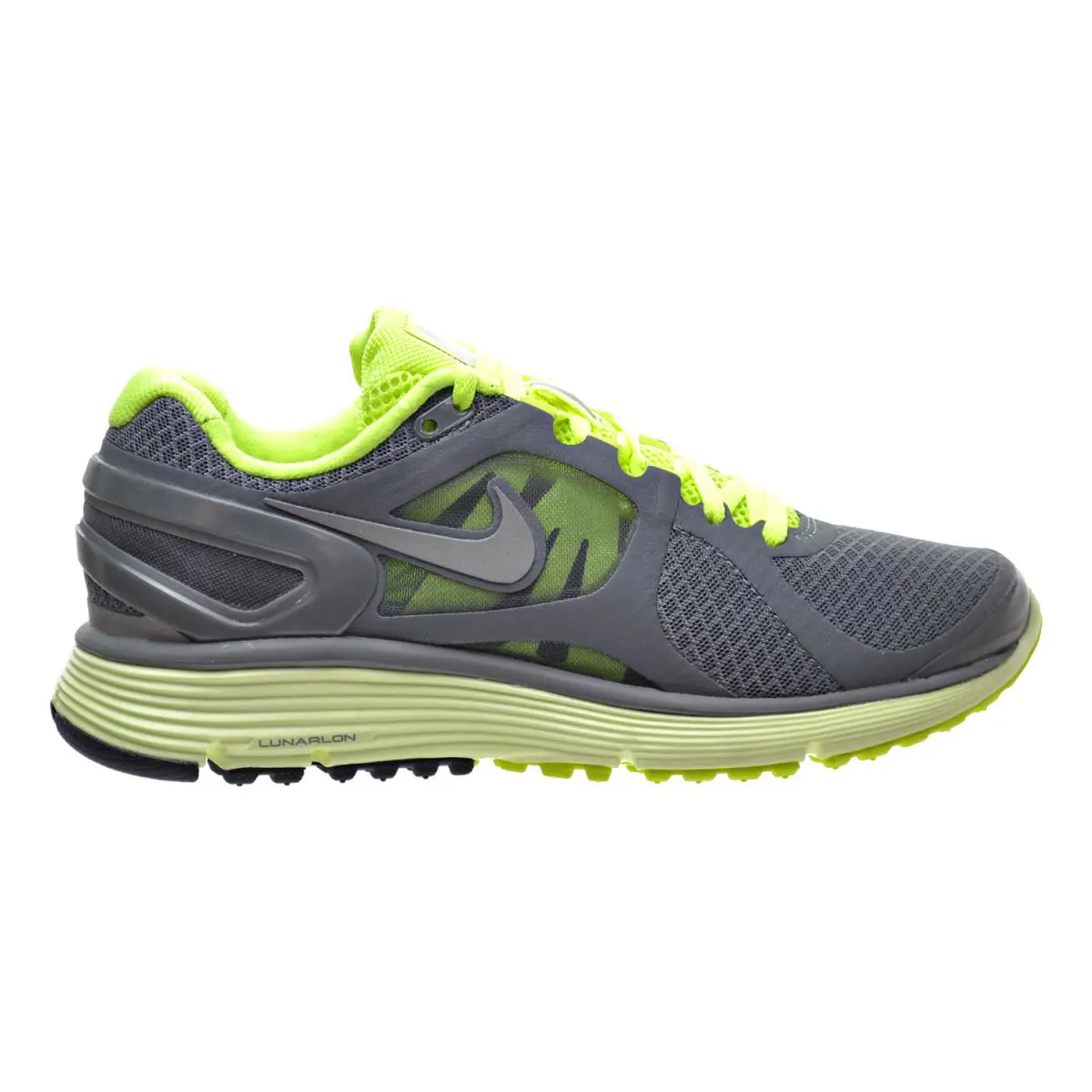 Nike shoes - Cool Grey/Silver/Volt 5