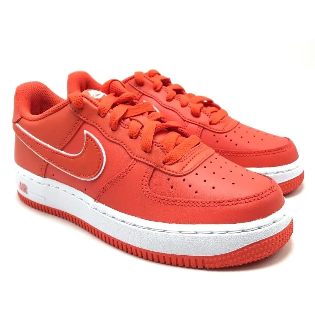 Nike shoes - Nike Air Force 1 GS - Orange 1