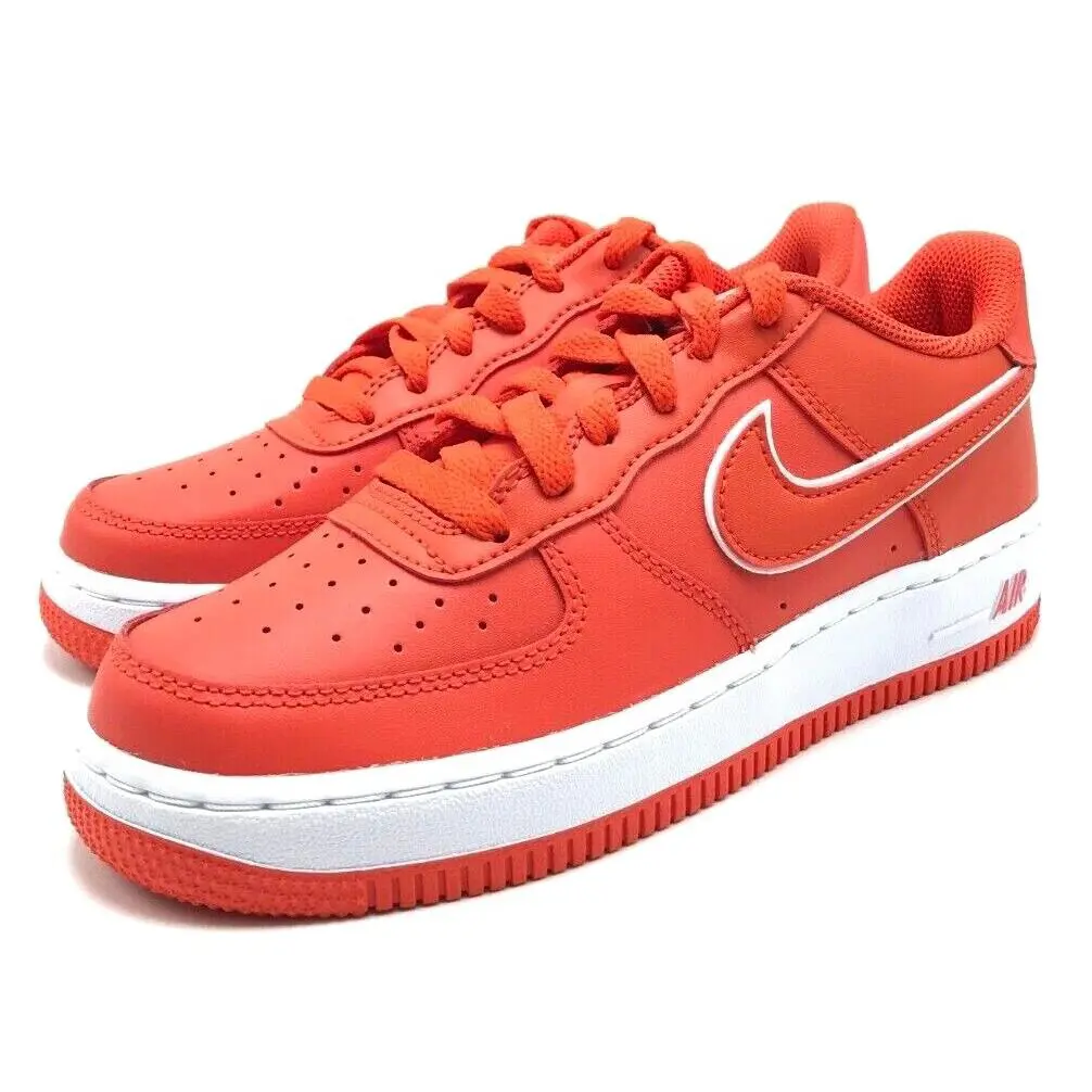 Nike shoes - Nike Air Force 1 GS - Orange 2