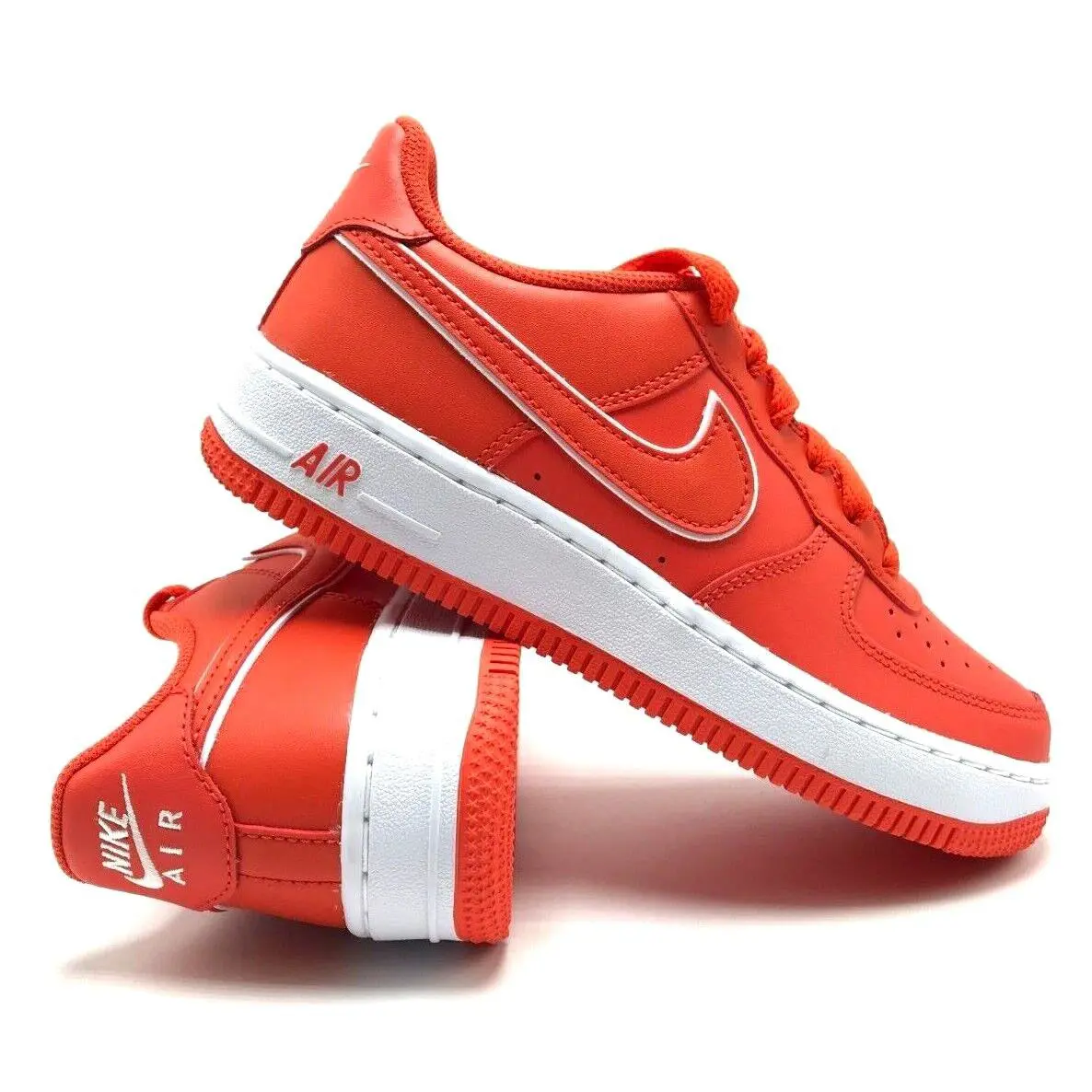 Nike shoes - Nike Air Force 1 GS - Orange 5
