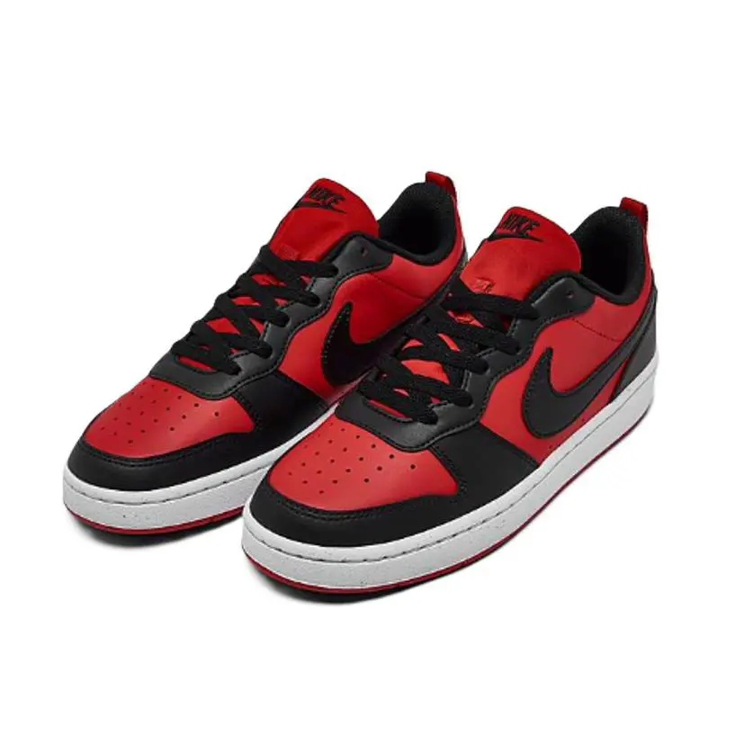 Nike GS Court Borough Low Recraft Red/white/black DV5456-600 j - Red/Black/White