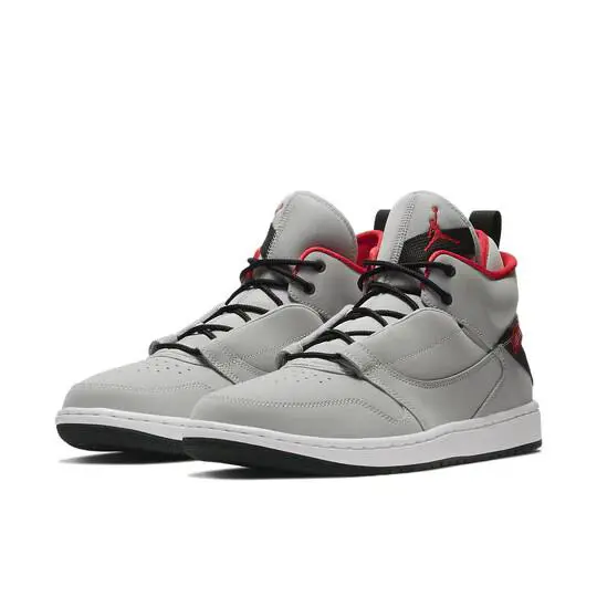 Nike Jordan Fadeaway Wolf Grey University Red White AO1329-060 Sneakers Shoes - Gray