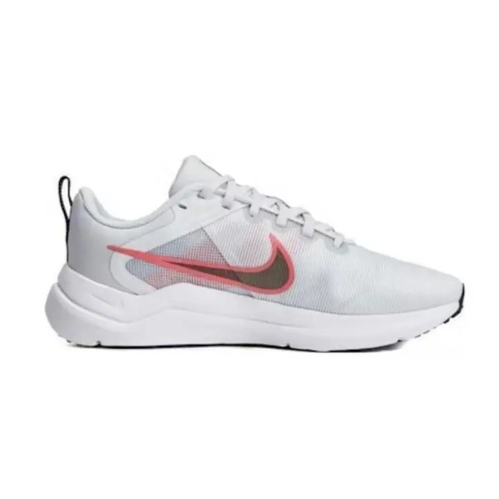 Women Nike Downshifter 12 Running Shoes Pure Platinum/black/white DD9294-009