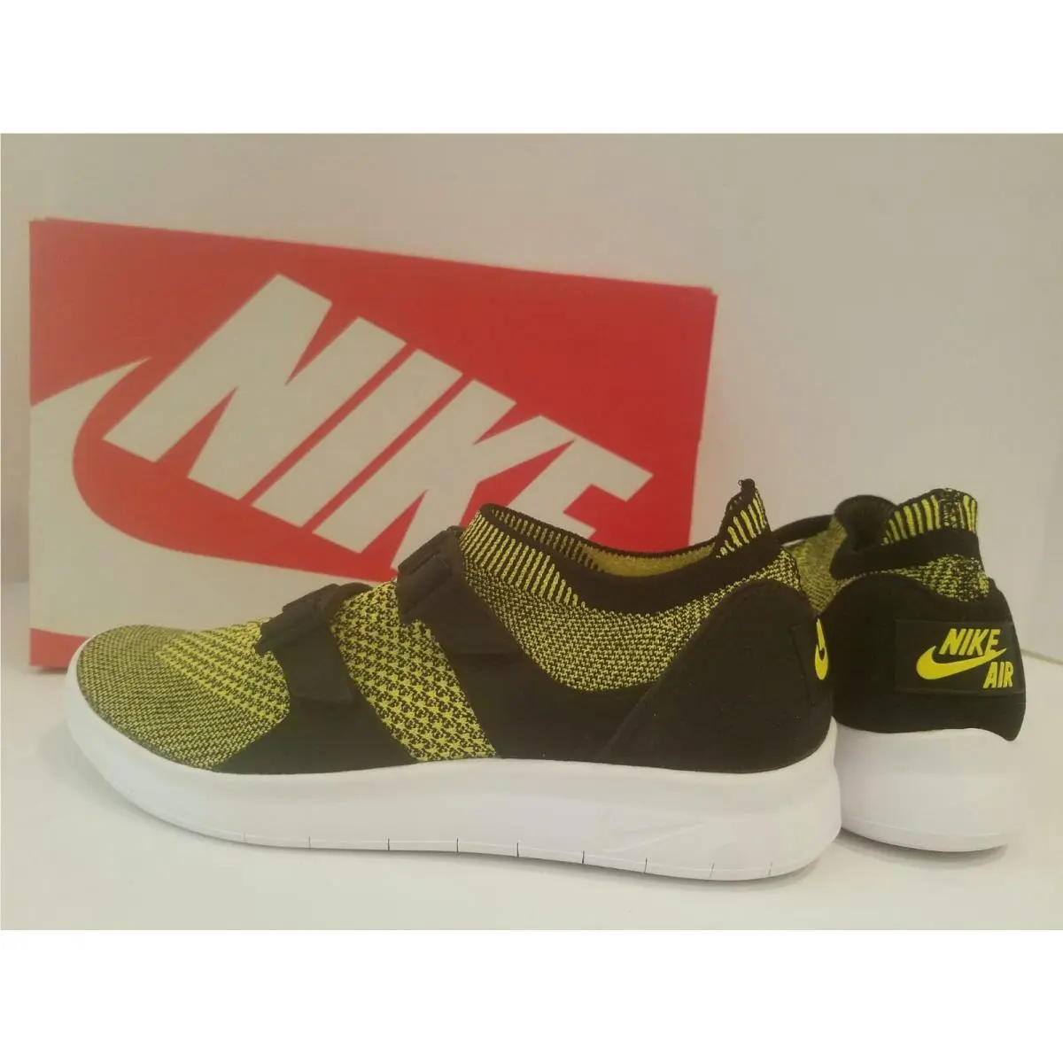 Nike shoes - Nike Air Sockracer Flyknit - Air Sockracer Flyknit - Yellow/Black 1
