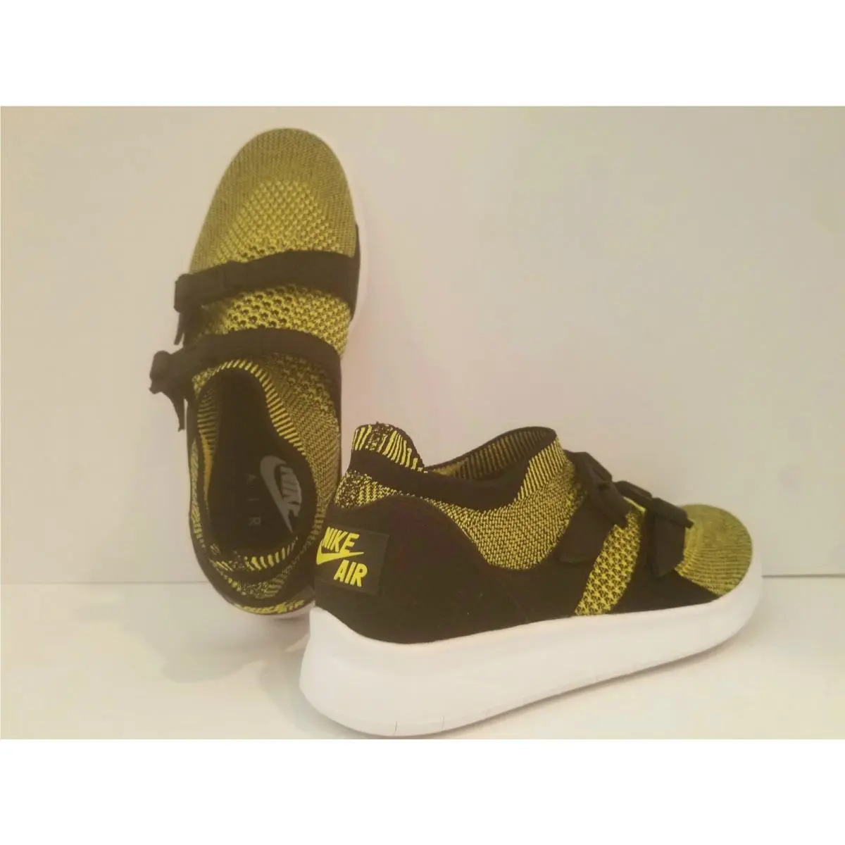 Nike shoes - Nike Air Sockracer Flyknit - Air Sockracer Flyknit - Yellow/Black 7