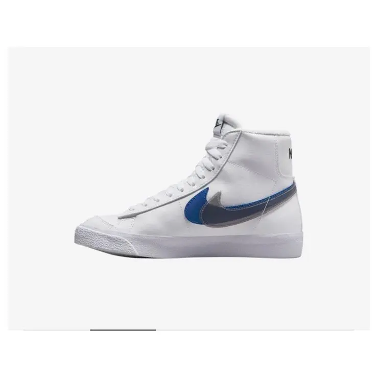 Nike shoes - Nike Blazer Mid - Blazer Mid - White/black – hyper royal 0