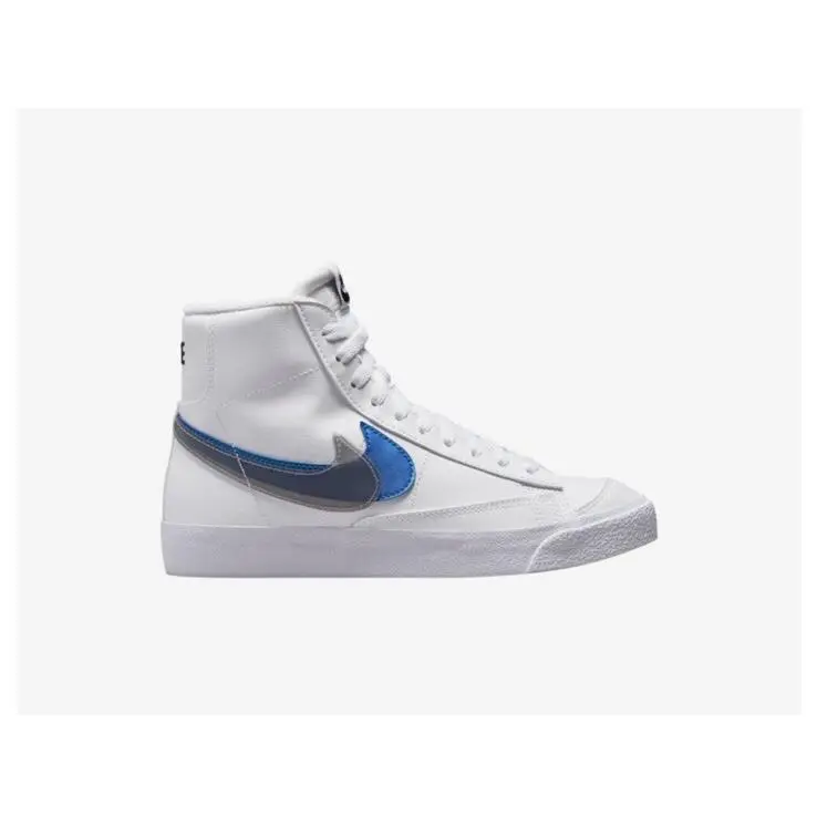 Nike shoes - Nike Blazer Mid - Blazer Mid - White/black – hyper royal 4