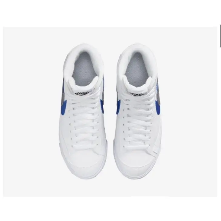 Nike shoes - Nike Blazer Mid - Blazer Mid - White/black – hyper royal 7