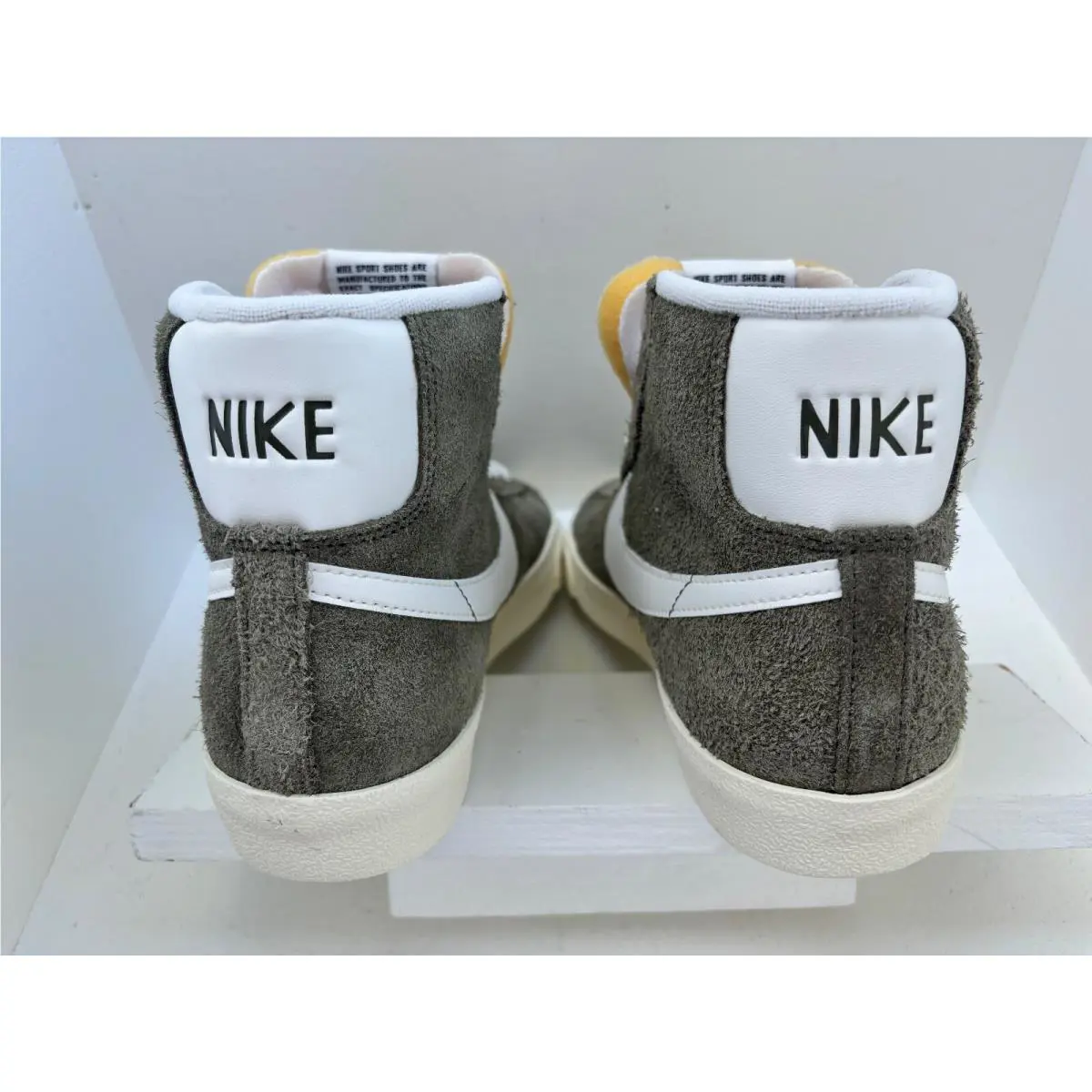 Nike shoes - NIKE BLAZER MID `77 VNTG - DV7006-201 - MEDIUM OLIVE/SAIL-COCONUT MILK 20
