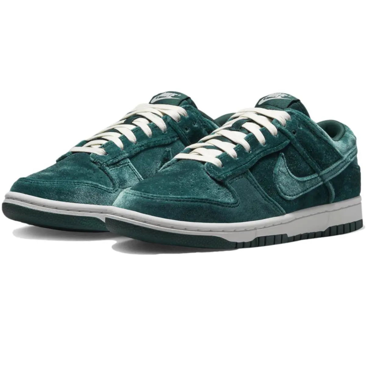 Nike Dunk Low `green Velvet` Women`s Shoes DZ5224-300 - Dark Atomic Green