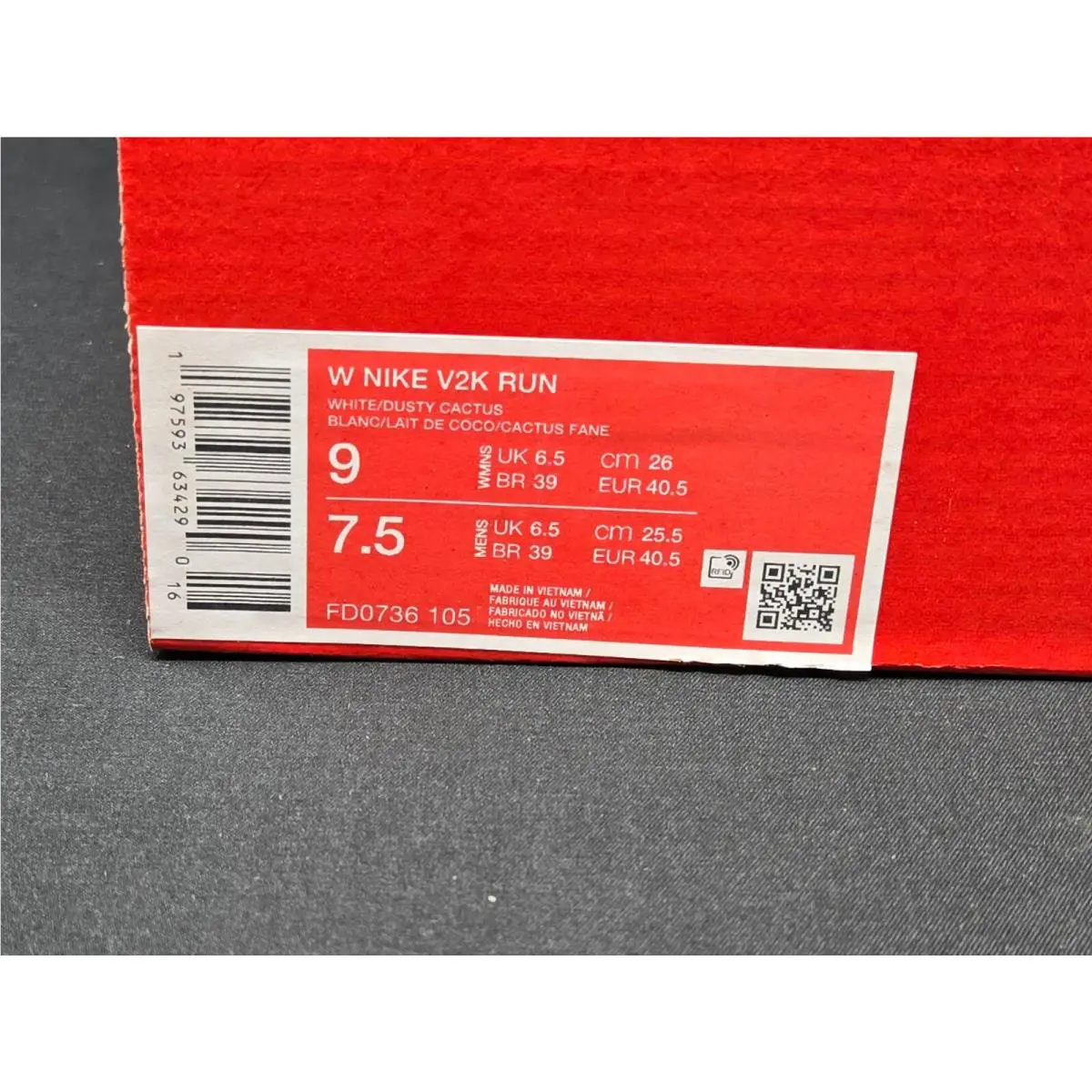 Nike shoes - Nike V2K Run - Run - Fd0736-105 - White 18
