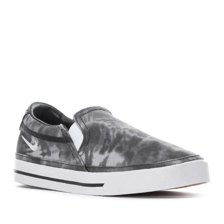 Men`s Nike Court Legacy Slip On Grey Shoes DH1439 900 - Gray