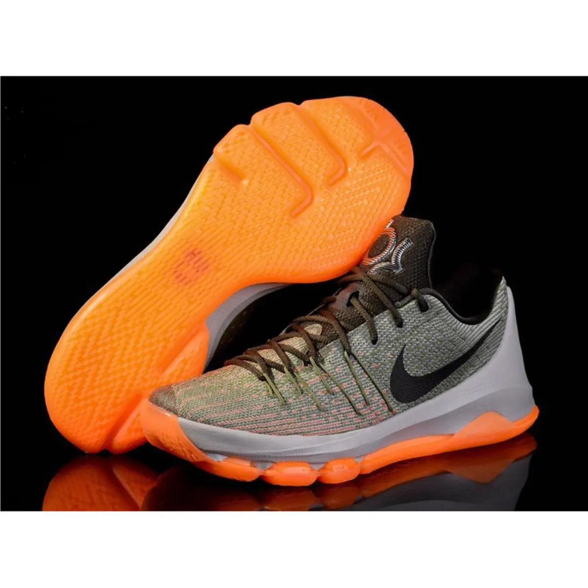 Nike shoes - Nike KD 8 - LNR GREY/SQ-ALLGTR-BRGHT CTRS 6