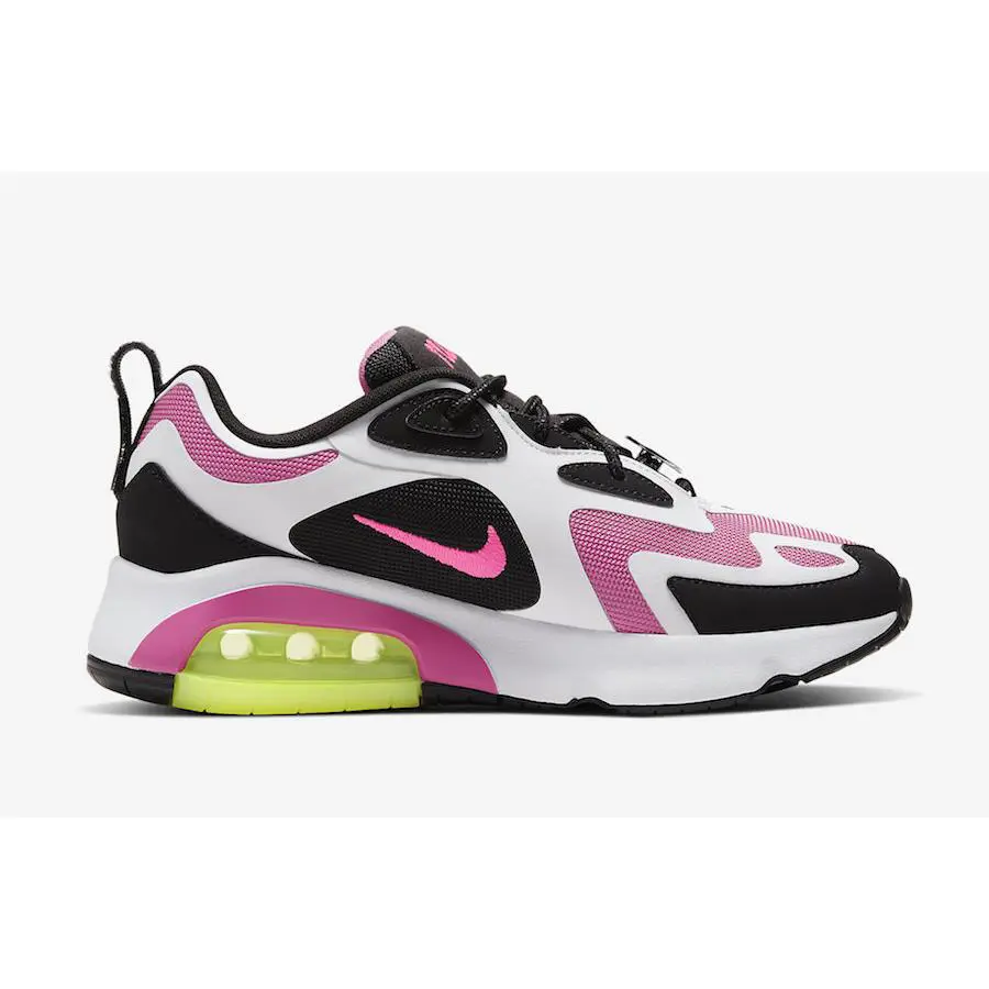 Nike shoes - Nike Air Max 200 - Air Max - CU4745-001 - White/Black/Pink/Volt 0