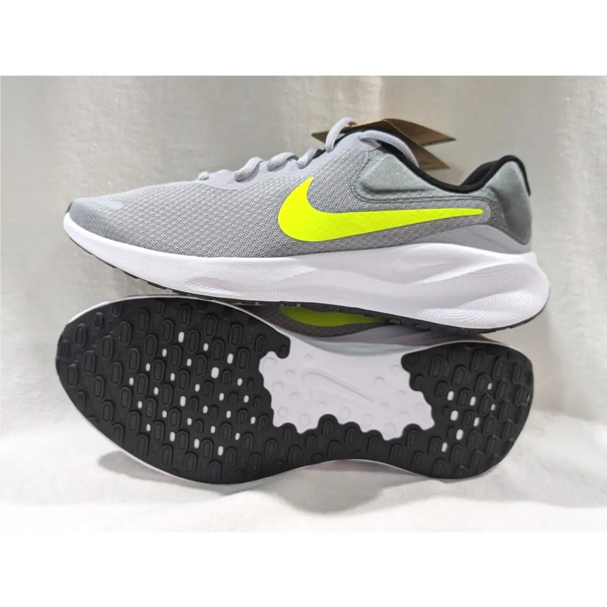Nike shoes - Nike Revolution 7 - Revolution - FB2207-002 - Wolf Grey/Volt 2