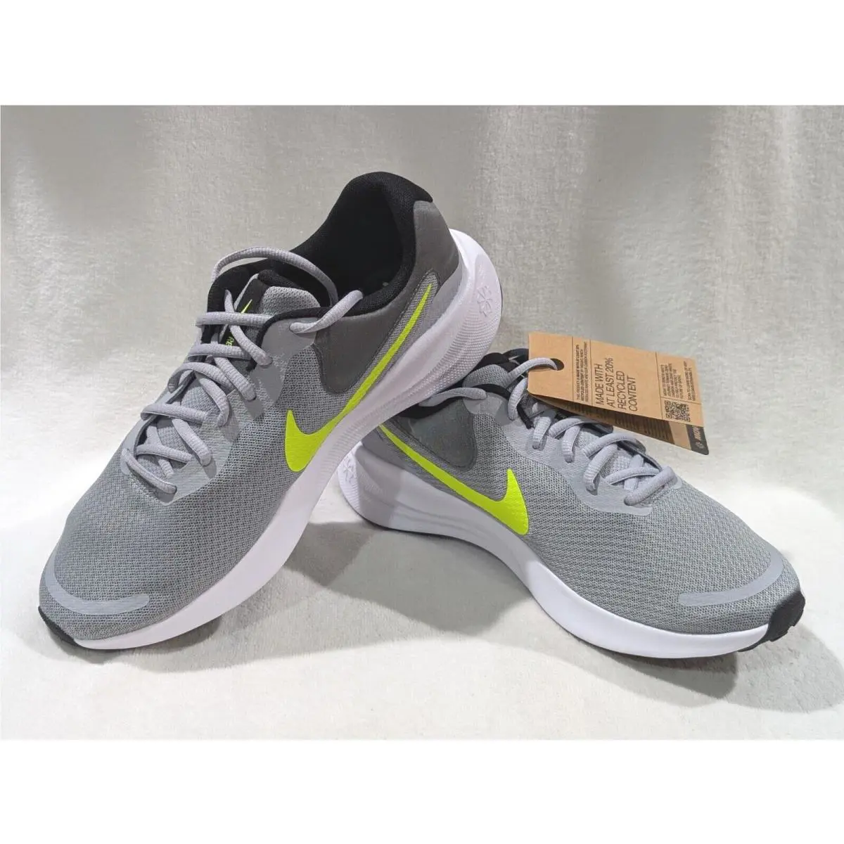 Nike shoes - Nike Revolution 7 - Revolution - FB2207-002 - Wolf Grey/Volt 8