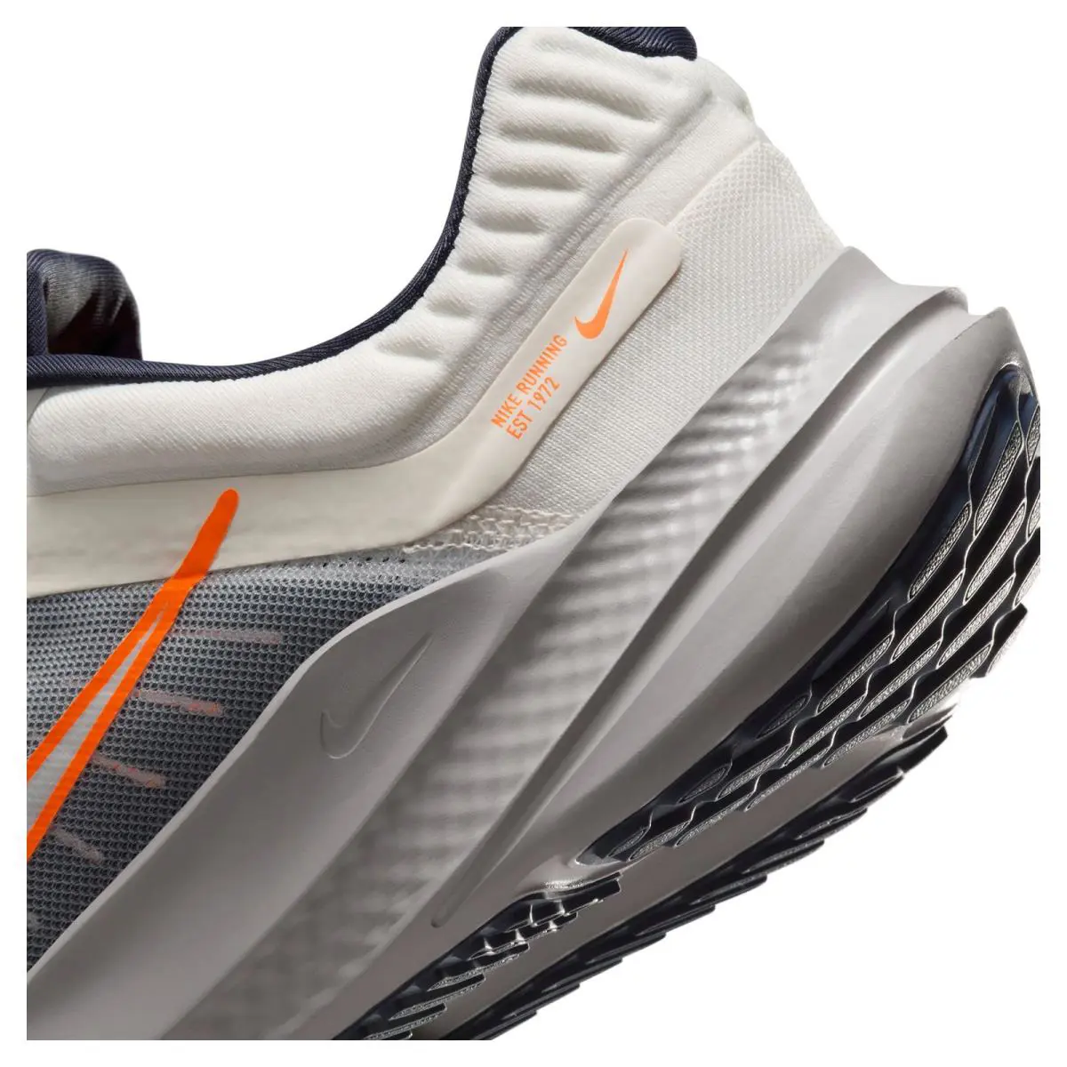 Nike shoes - Sail/Total Orange-Thunder Blue 8