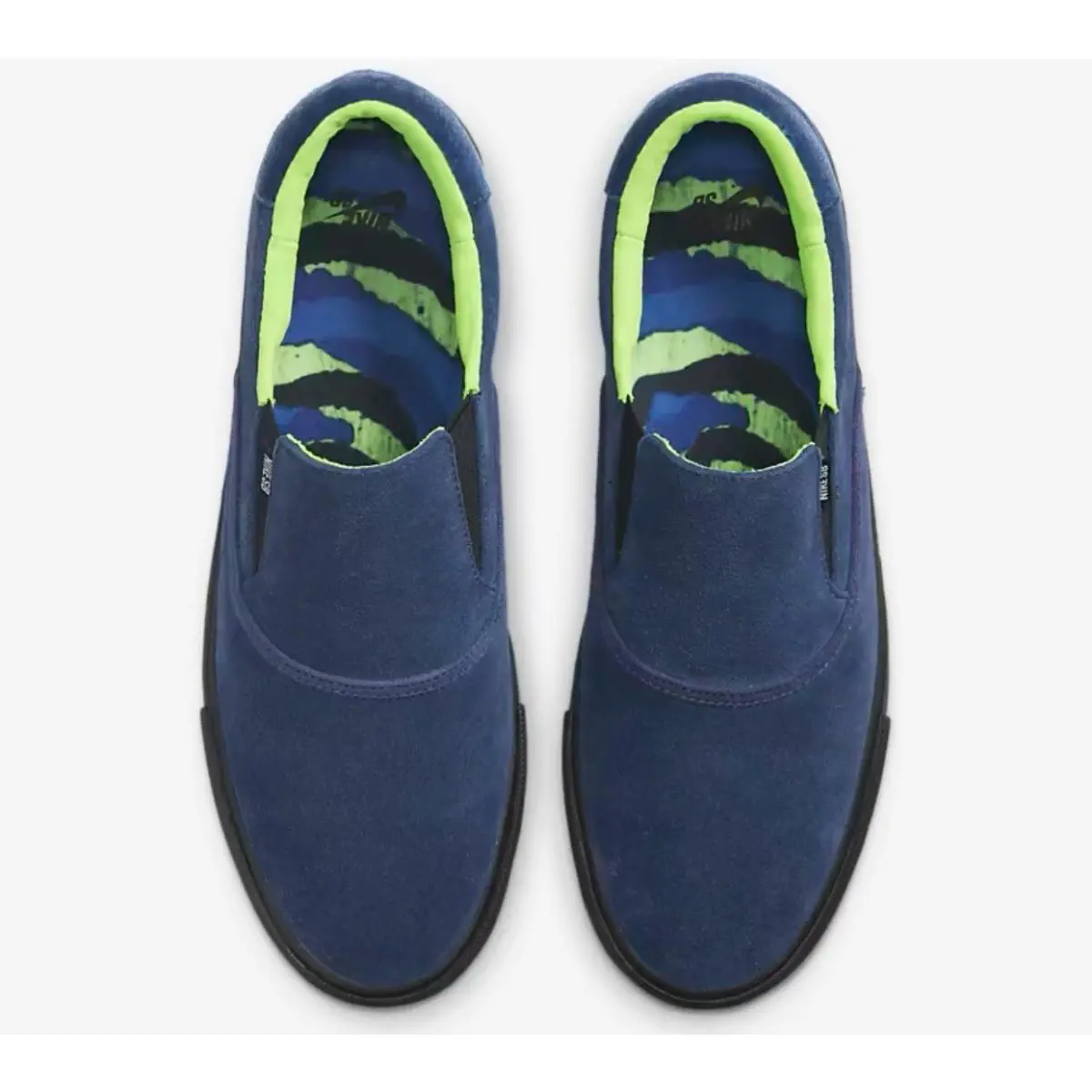 Nike shoes - Verona Slip - Verona Slip - Blue, Manufacturer: Blue Void/Black/Volt 3