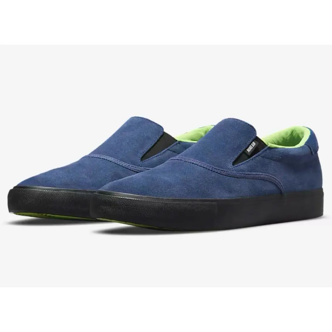 Nike shoes - Verona Slip - Verona Slip - Blue, Manufacturer: Blue Void/Black/Volt 5