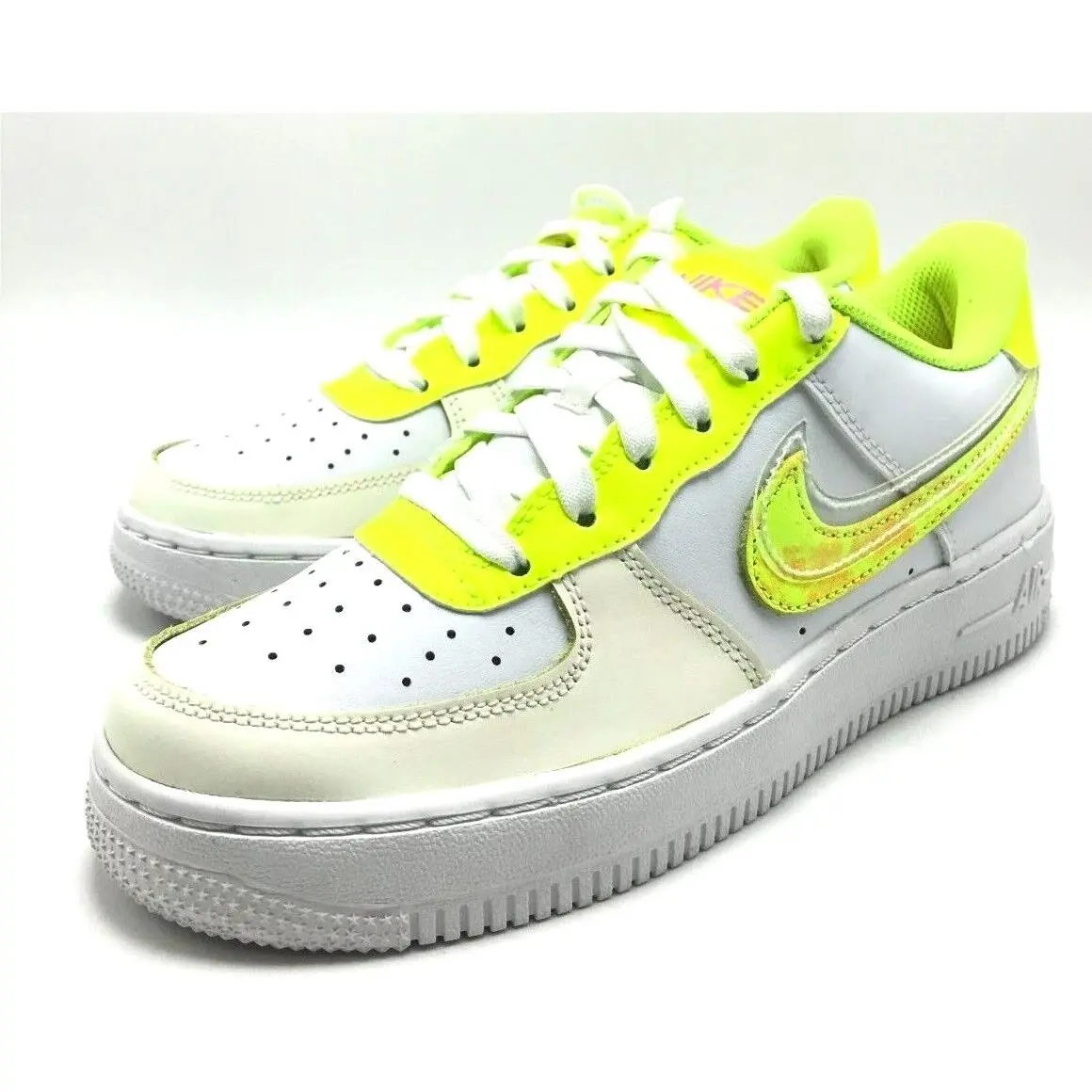 Nike shoes - Nike Air Force 1 GS - White 0