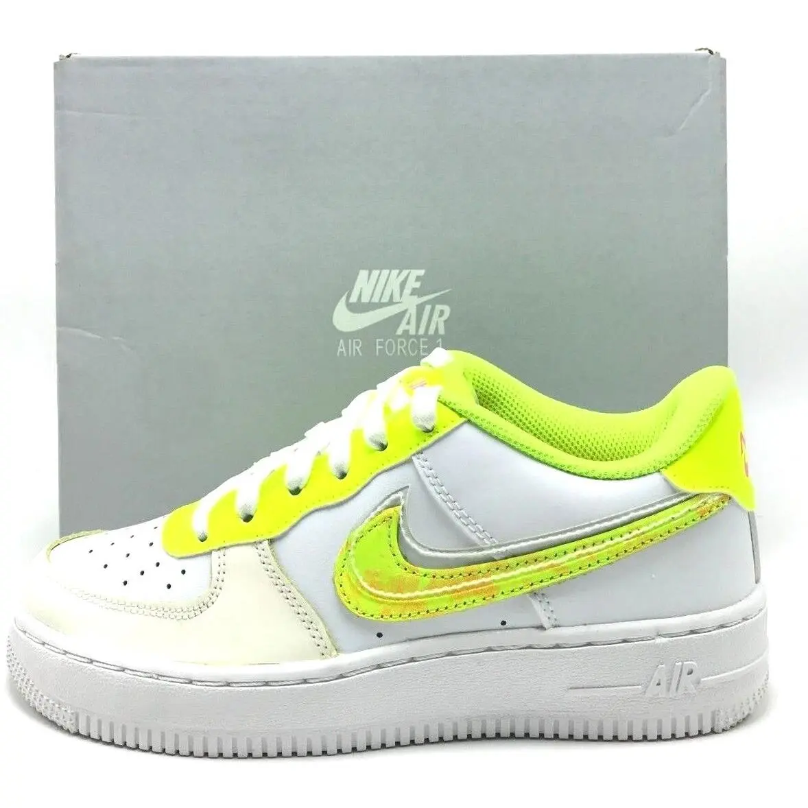 Nike shoes - Nike Air Force 1 GS - White 8