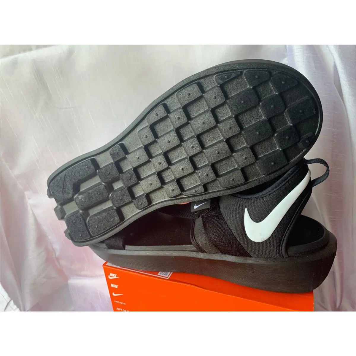 Nike shoes - Nike Sandals - Sandals - DJ6606 001 - BLACK/WHITE-BLACK, Manufacturer: DJ6606 001 8
