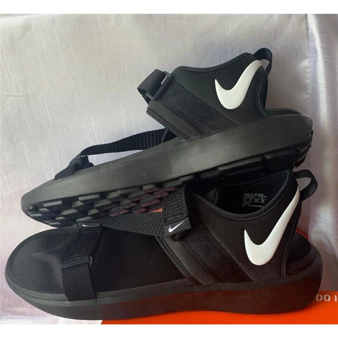 Nike shoes - Nike Sandals - Sandals - DJ6606 001 - BLACK/WHITE-BLACK, Manufacturer: DJ6606 001 3