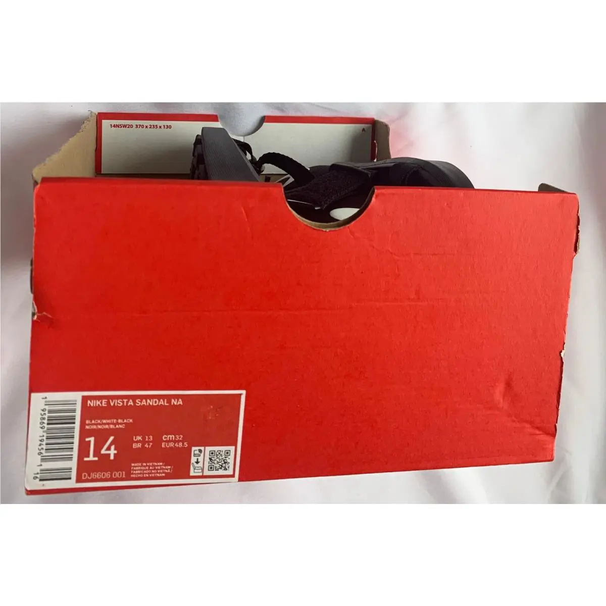 Nike shoes - Nike Sandals - Sandals - DJ6606 001 - BLACK/WHITE-BLACK, Manufacturer: DJ6606 001 15