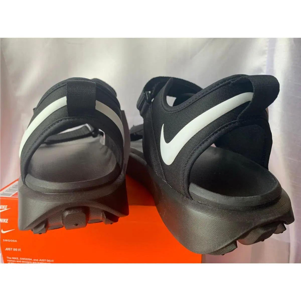 Nike shoes - Nike Sandals - Sandals - DJ6606 001 - BLACK/WHITE-BLACK, Manufacturer: DJ6606 001 7