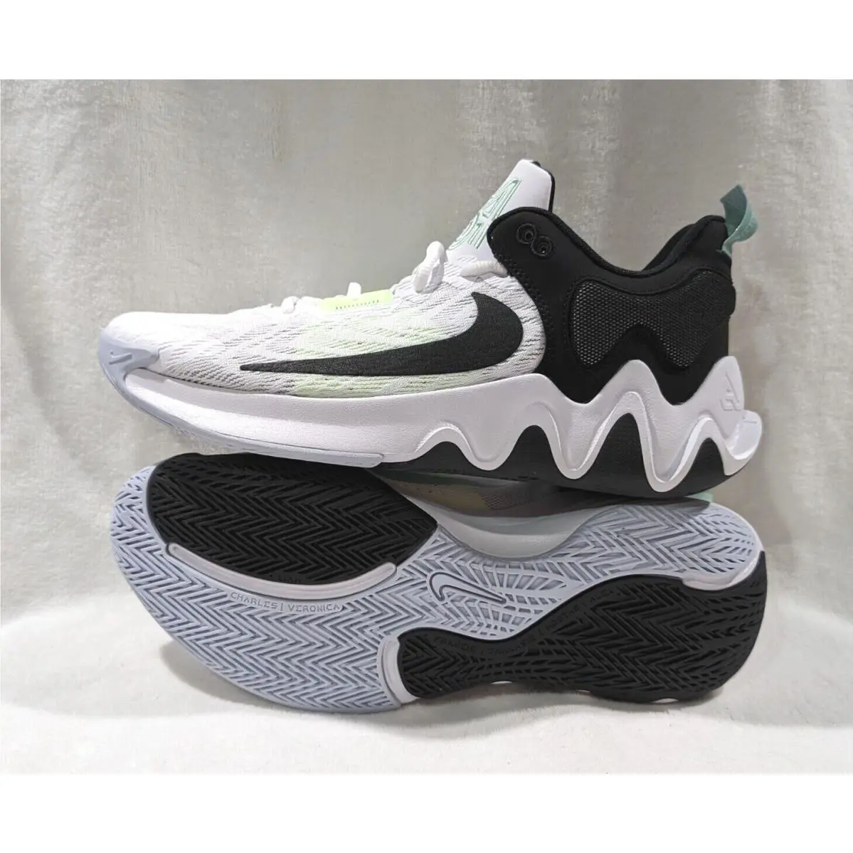 Nike shoes - Nike Giannis Immortality 2 - Giannis Immortality - DM0825-101 - White/Black/Barely Volt 2