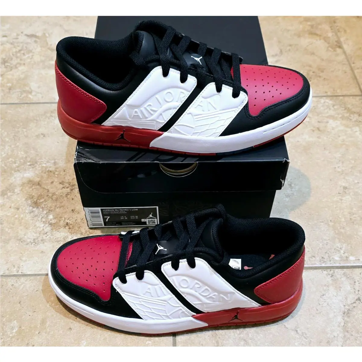 Nike shoes - Jordan Nu Retro 1 - Retro - DV5141-601 - Varsity Red/Black-White 10