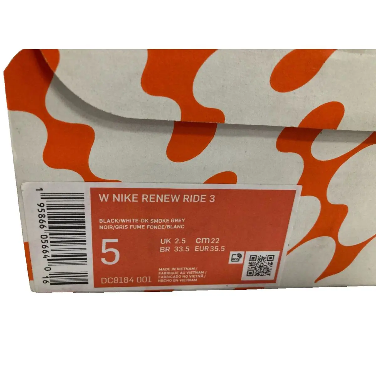 Nike shoes - Nike Renew Ride 3 - Renew Ride - DC8184-001 - Black 12